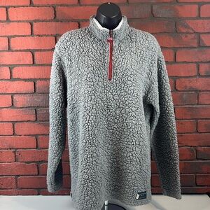 Southern Marsh Sweatshirt Womens Small Grey Sherpa